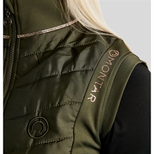 Montar MOMari hybrid bodywarmer Rosegold